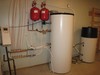 2 pumper koblet i serie 600 liter + 200 liter