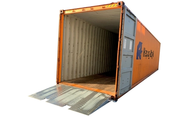 Containerrampe 7 tonn galvanisert