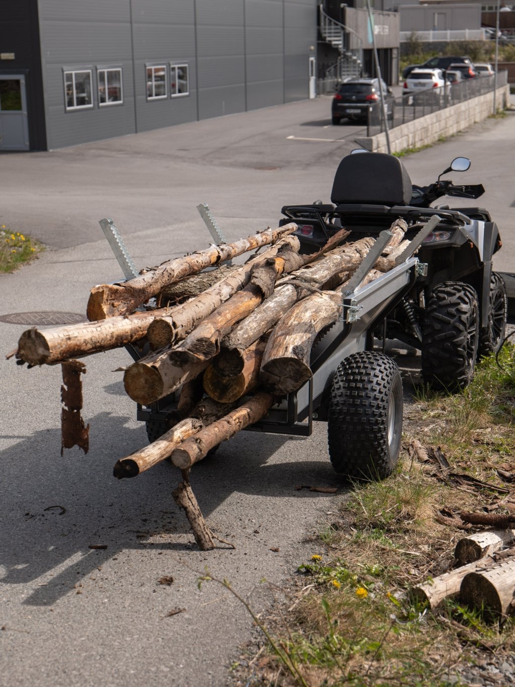 Hydraulisk Tommerhenger Atv () Hydraulisk Tommerhenger Atv