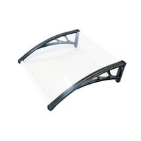 Baldakin glass 100 cm bredt 60 cm ut fra vegg