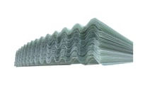 Transparente Glasfiber blanke 2mm plater 150 cm bredde