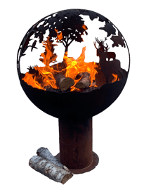 WeeFire skogseventyr bålkule med fot