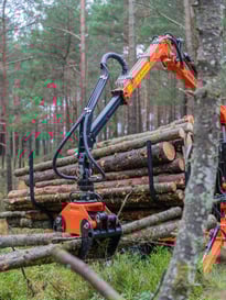 Tømmerkran med labber til Hedmark