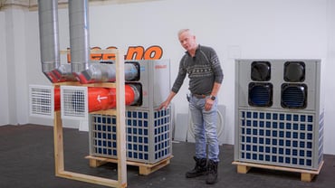 Lanserer egenutviklet varmepumpe uten innedel