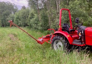 Denne slåmaskinen redder insektene