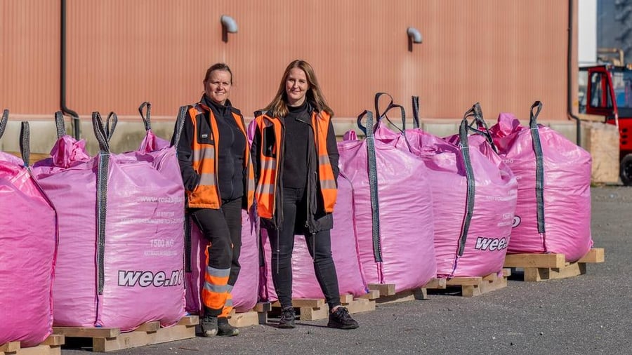 Rosa bigbags-kampanjen bidro til rekordstor donasjon til Brystkreftforeningen