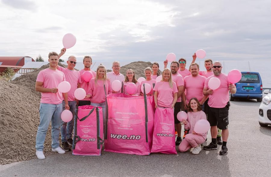 Wee.no støtter Rosa sløyfe-aksjonen