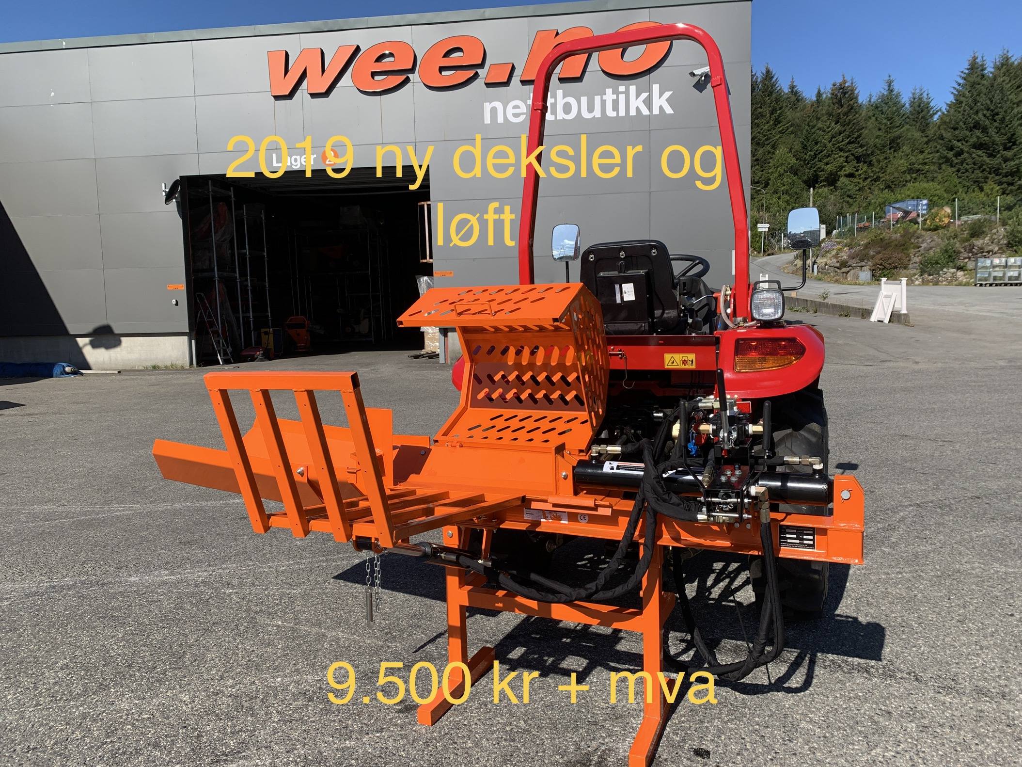 Traktor 3 punkt hekte